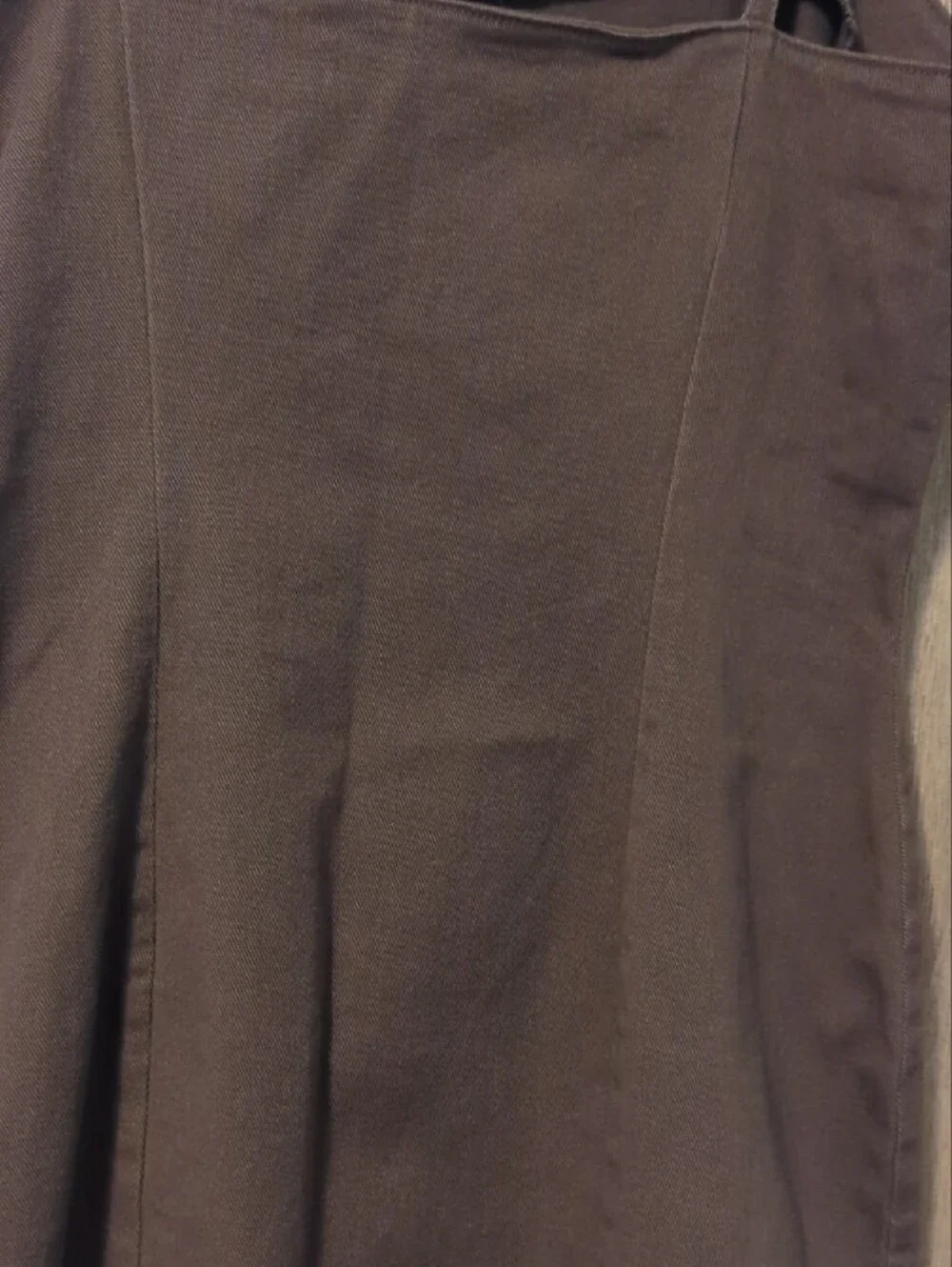 H&M Brown Mini Slip Dress with Spaghetti Straps